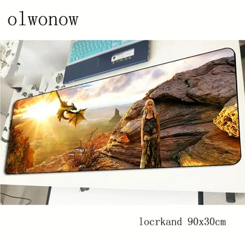 

Game of Thrones mouse pad 900x300x3mm Birthday mousepads best gaming mousepad gamer Customized mouse pads keyboard pc pad