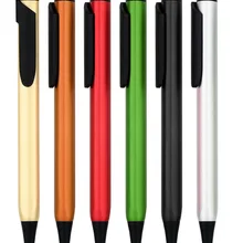 Бесплатный 1 цветной логотип Тяжелая Металическая подписи Лучший для компании логотип подарок, ручка для офисов и школ, рекламная ручка