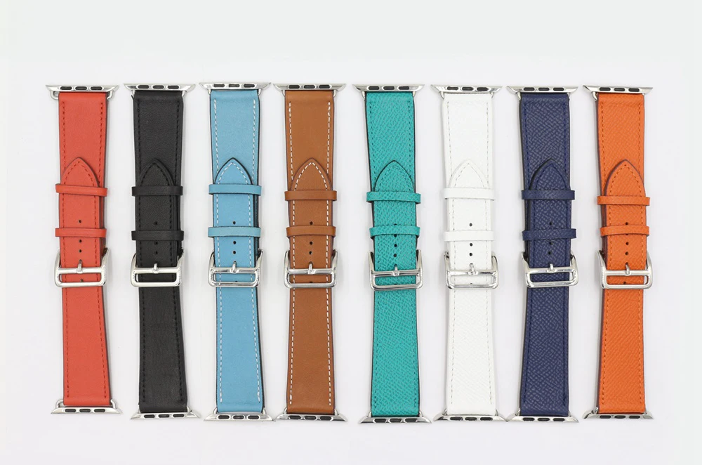 Один тур band для apple watch серии 4 3/2/1 Swift кожаный ремешок для наручных часов iWatch, наручные часы классический дизайн; ручная работа;