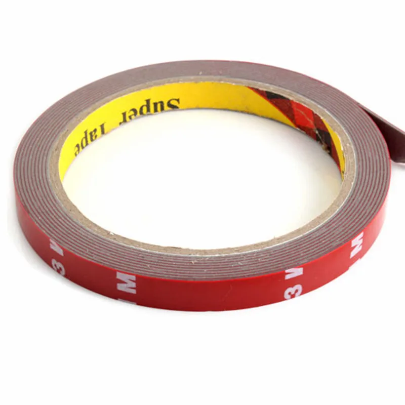 

New Brand Thick, Double Coated Adhesive Acrylic Foam Tape For Automotive Exterior Trim Parts, Body Side Moldings 3M 10mm #3844