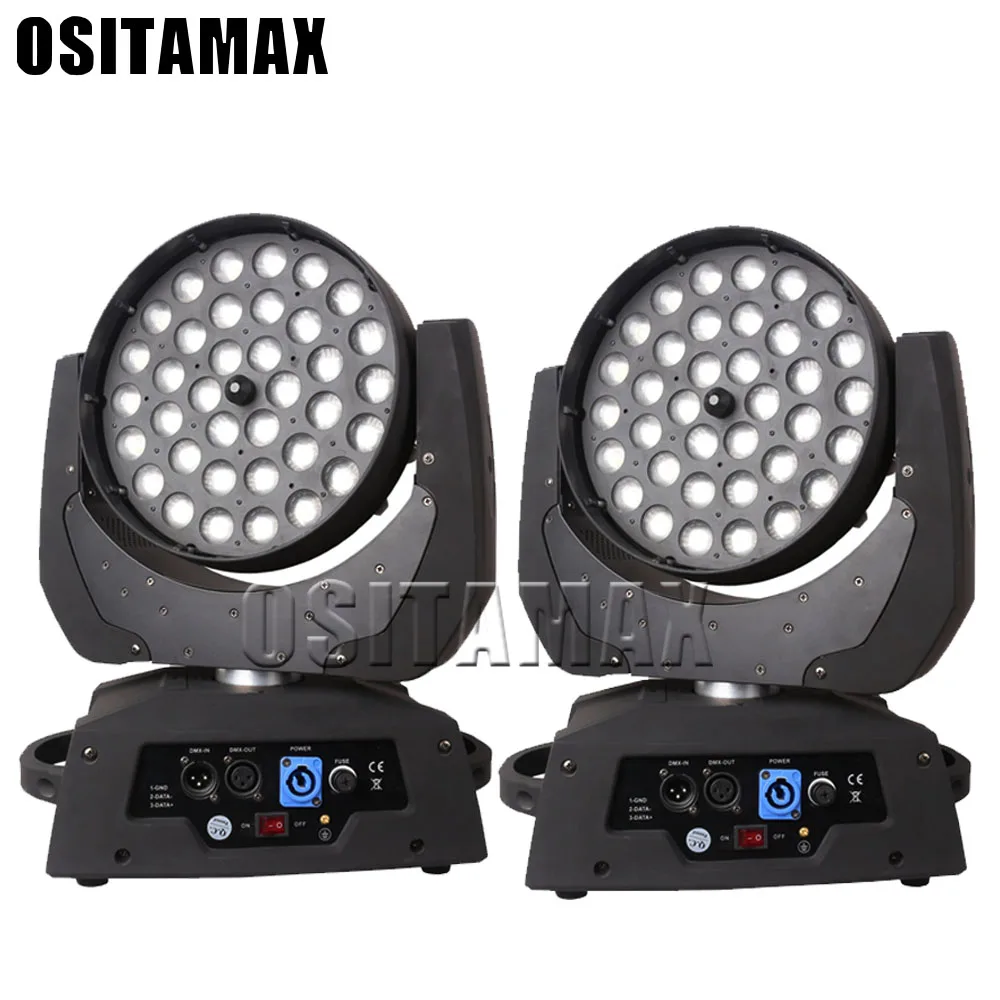 

Pro zoom led moving head 2pcs/lot 36x10w 360w high power strong wash dmx512 lighting stage equipment