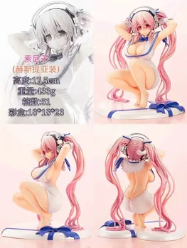 

New super sonico sexy girl Hestia ver. 18cm action figure toys collection model toy doll