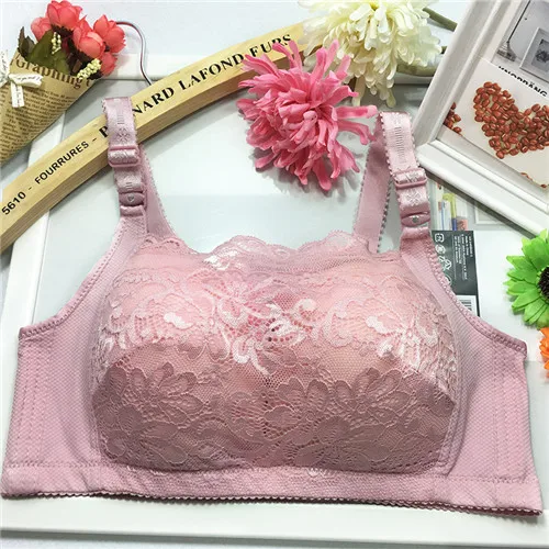New Design Women's Full Coverage Deep V Push Up Lace Bras Brassiere