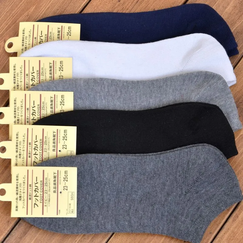 

1 Pairs Cotton Socks Low Cut Ped Loafer Boat Non-Slip Invisible Liner Low Cut No Show Socks Free Shipping