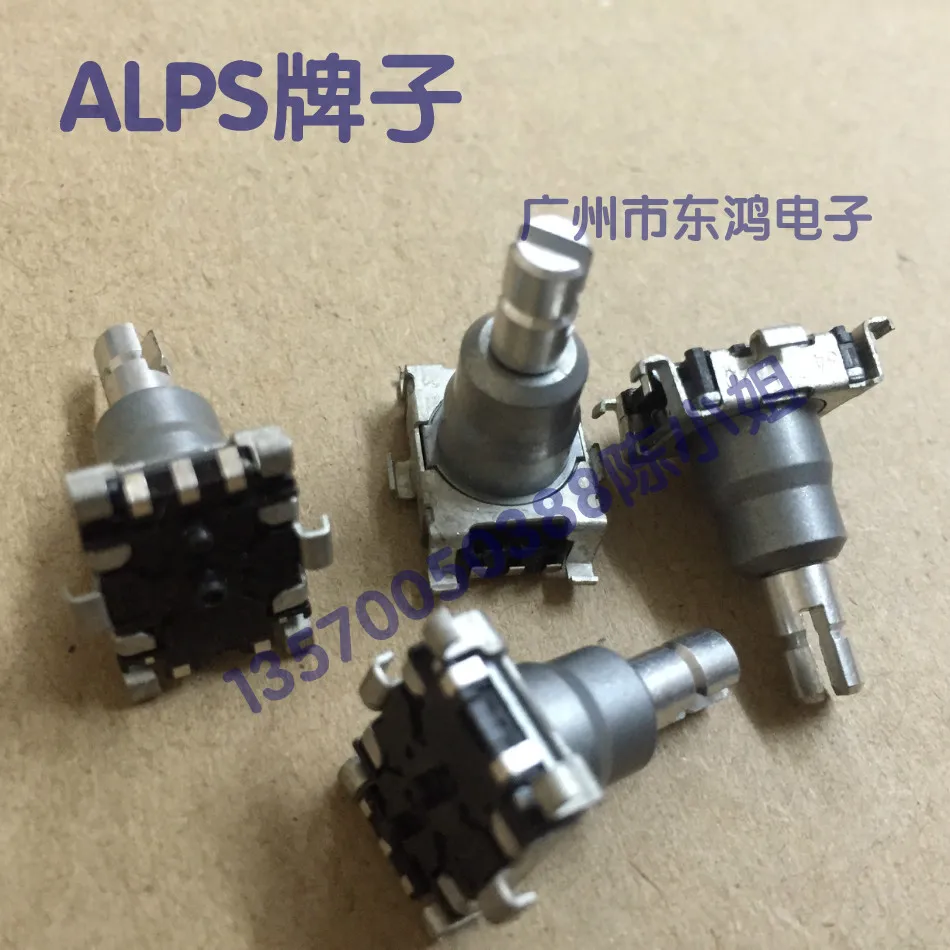 2PCS/LOT ALPS EC11 encoder switch 30 Alps patch number 15 pulse split shaft 18mm positioning | Обустройство дома