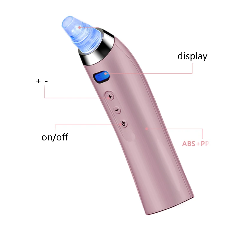 Алмазная дермабразия для лица, средство для очищения лица, средство для удаления черных точек, уход за кожей, вакуумное удаление пор, прыщей, вакуумный инструмент для всасывания
