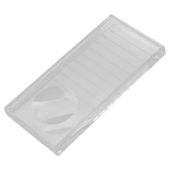 

Eyelash Extension Screen Acrylic Case Eyelash Cosmetic Makeup Storage Box Eyelashes Holder
