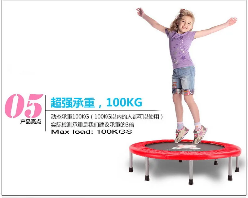 hiqh качественный складной детский батут, круглый открытый прыгающий батут, Складной батут 8 футов