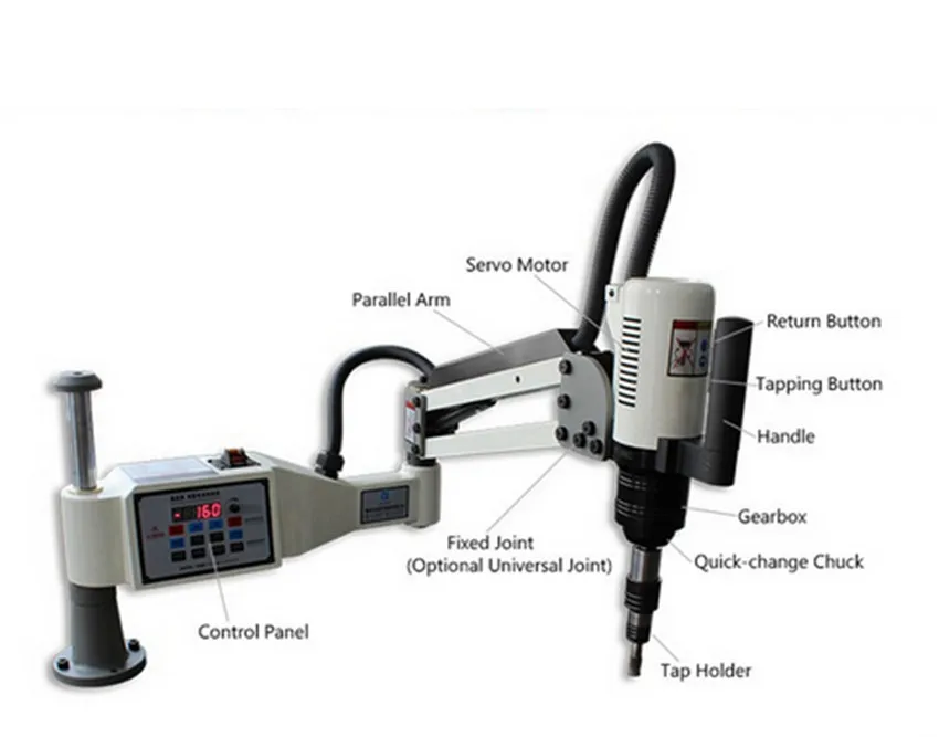 

New Powerful M3-M16 Vertical Electric Tapping Machine 220V high quality NE