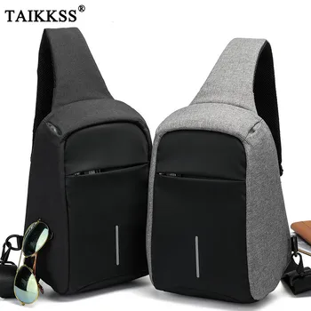 

Crossbody Bags For Men 2019 New Fashion Hot Casual Men's Chest Bag Sling Bag Multifunctional Small Male Shoulder Bags For Trip