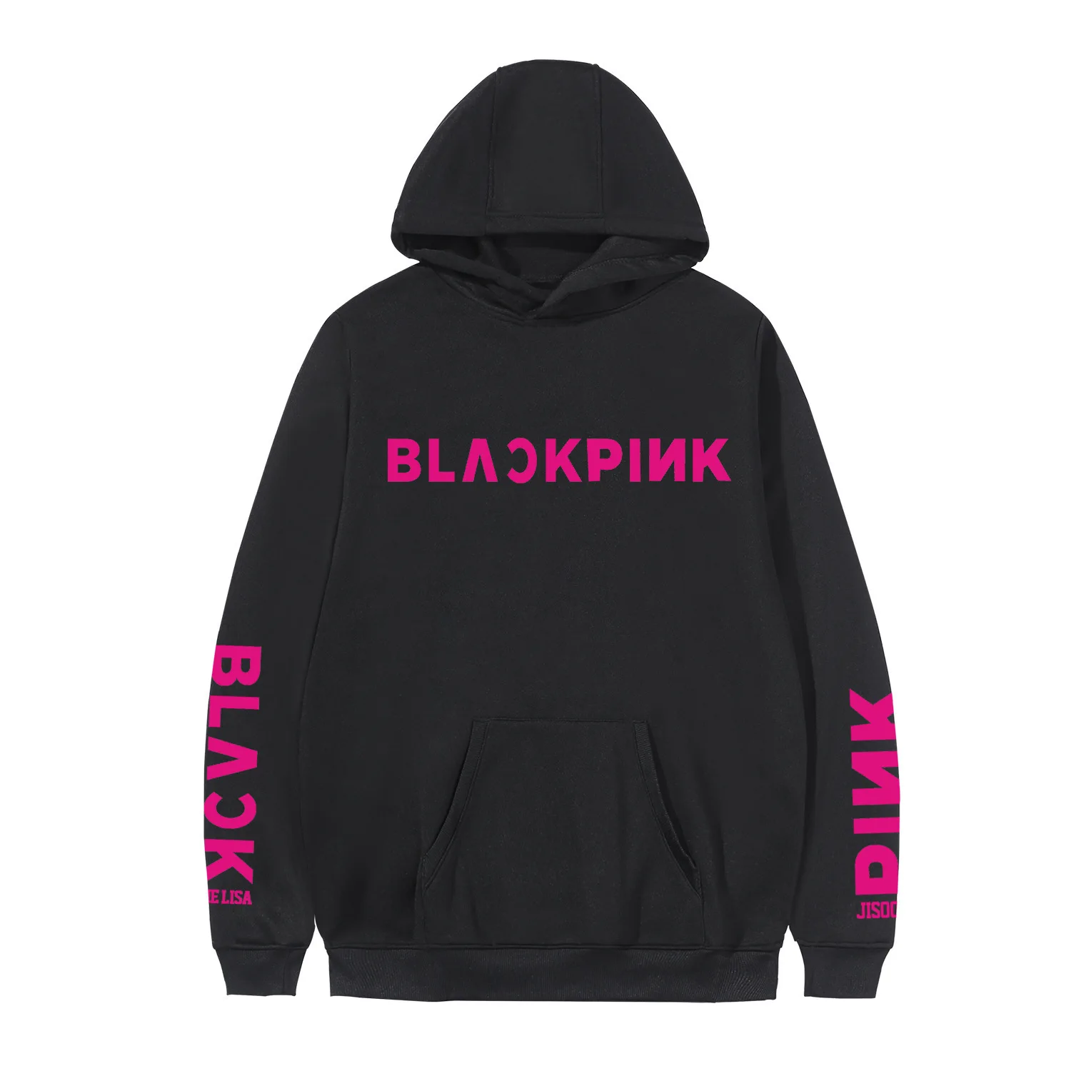 

Blackpink Album Kpop Hoodie Women Hoodie Sweatshirt Knitted Sportswear Pink 96 Oversized Hoodie 2019 Fans Sweatshirt Merchandise