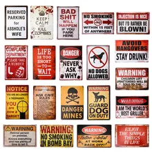 DL-Notes MATE металлический знак гаражные знаки для мужчин домашний декоративный значок вверх плакат Правила Дома