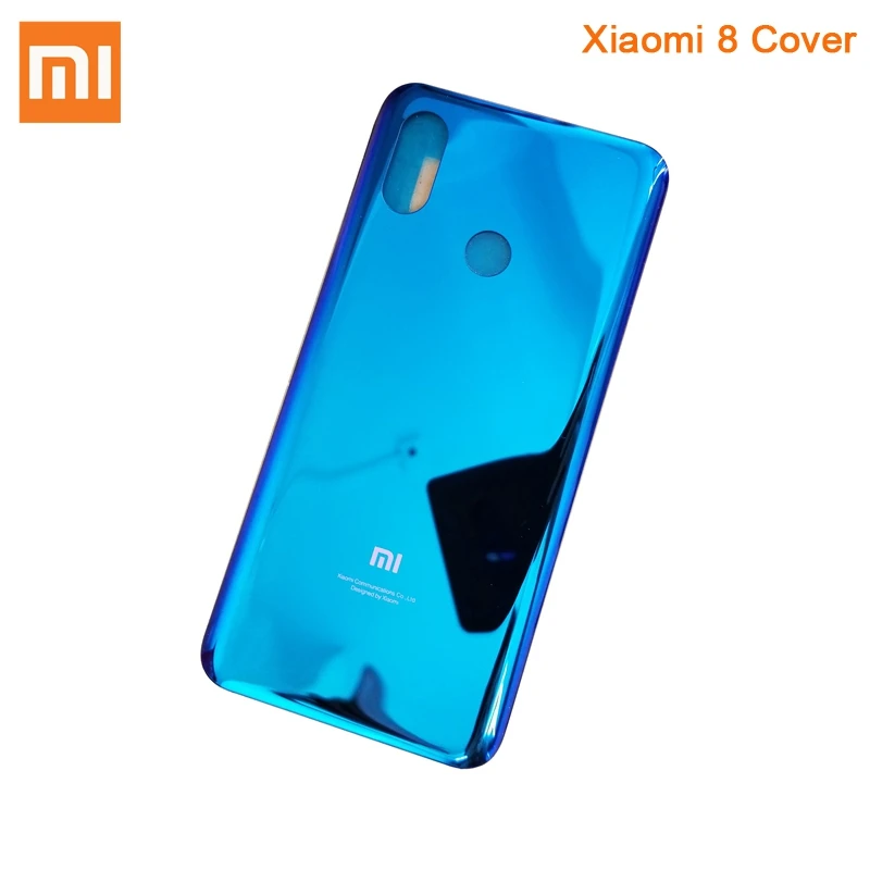 Оригинальный стеклянный чехол для XIAOMI 8 MI8 M8 8SE Mi задняя крышка телефона