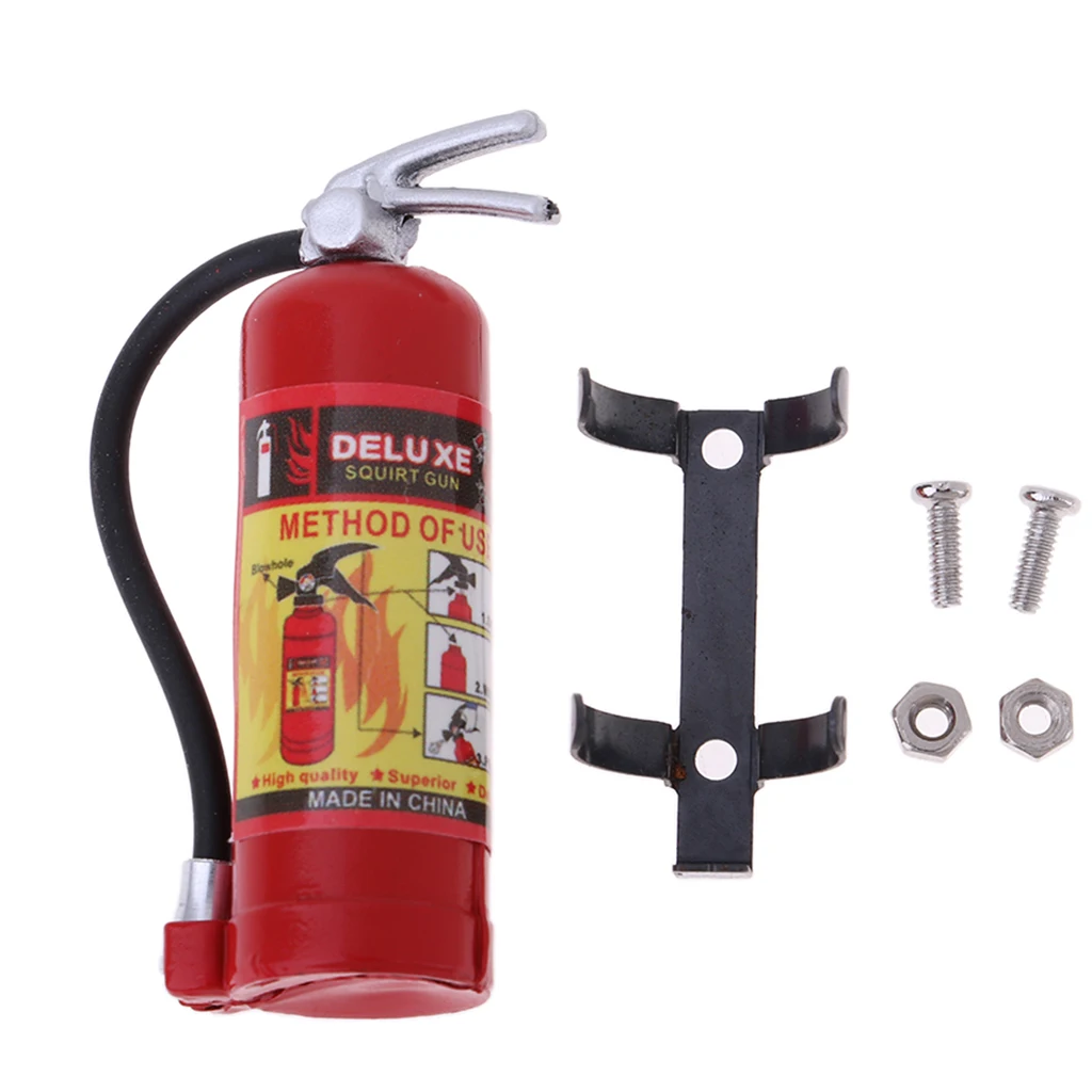 MagiDeal 1/10 Scale RC Vehicle Toy Crawlers Fire Extinguisher for Traxxas SCX10 D110 D90 Accessory