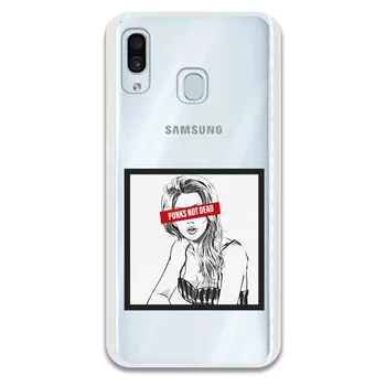 

Stand case costume drawing Punks Not Dead WP002 for Samsung Galaxy A30