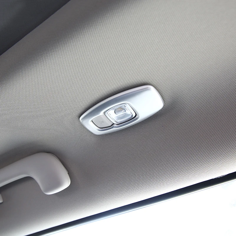 Car-Inner-Roof-Reading-Lights-Frame-Decoration-ABS-Chrome-Reading-Lamp-Cover-Trim-Decorative-For-LHD (2)