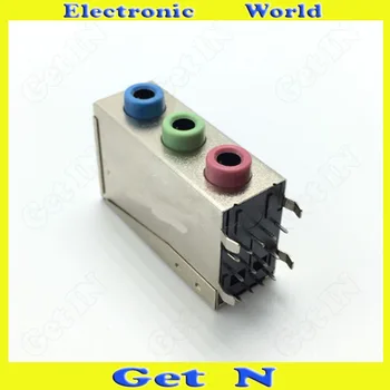 

10pcs-100pcs 3 in 1 3.5mm Aduio Video Connectors 3.5 Stereo Microphone Plug PJ-392 Socket for Desktop PC