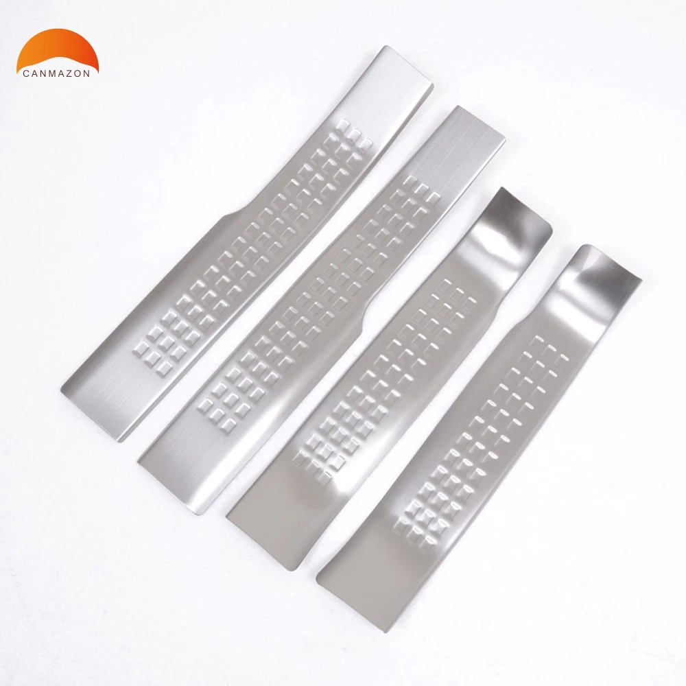 

For JEEP COMPASS Patriot 2011 2012 2013 High quality stainless steel internal inner Scuff Plate Door Sill Thresholds 4pieces