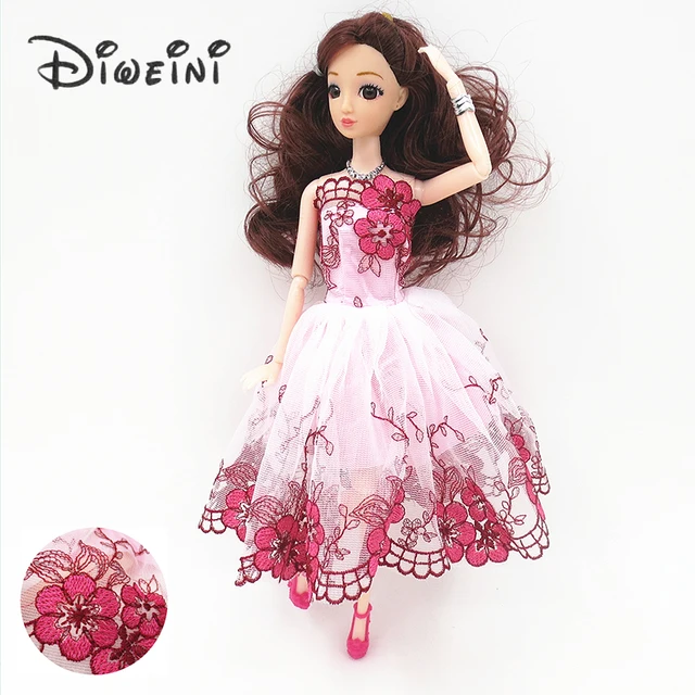 31cm 6pcs Barbie dolls for girls 16 dolls accessories baby doll toy 3