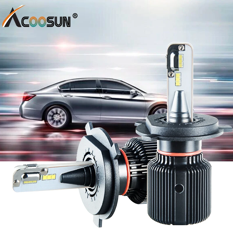 

Led H4 H7 Car Headlight Fanless Bulbs H8 H9 H1 H13 9004 9007 12V Auto lamp 6500K 8000Lm PSX24W PSX26W Led Fog Lamp Canbus Bulb