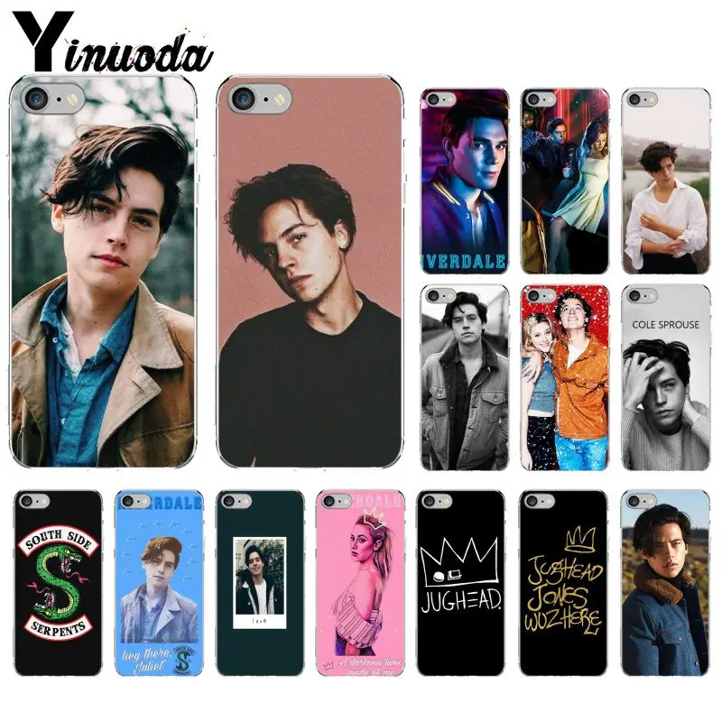 Yinuoda الأمريكية التلفزيون Riverdale Jughead جونز شفافة هاتف محمول حقيبة لهاتف أي فون X XS ماكس 6 6 s 7 7 زائد 8 8 زائد 5 5 S SE XR