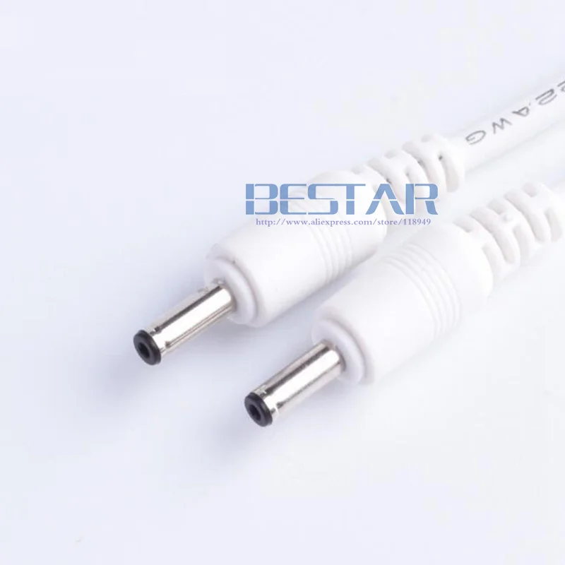 Белый 1 в 2 выход USB к двойному DC 3 5x1 35 5 мм x 5/1 5*1 разъем зарядный кабель м фута|Кабели