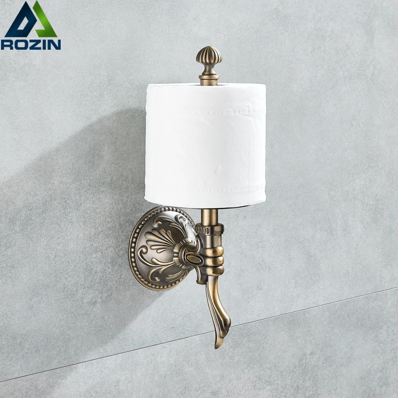 upright toilet roll holder