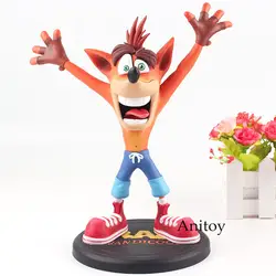 Аниме фигурку игры Crash Bandicoot крушение 9 ''ПВХ окрашенные статуя Activision действовать ПВХ Коллекционные Фигурки Модель игрушки