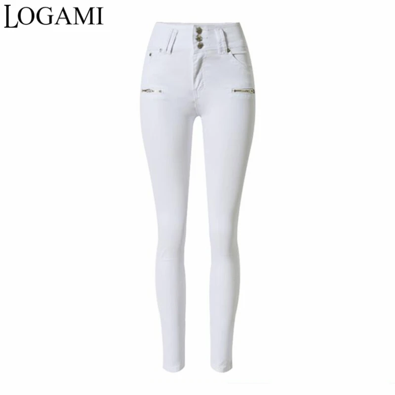 womens high waisted white skinny jeans