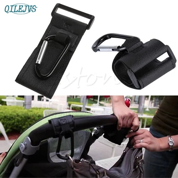 

2Pcs Baby Trendy Pushchair Stroller Clip Hooks Buggy Pram Diaper Bag Hanger #330