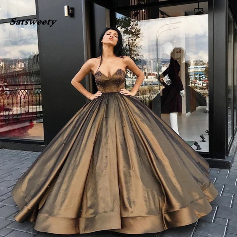 satin evening skirt