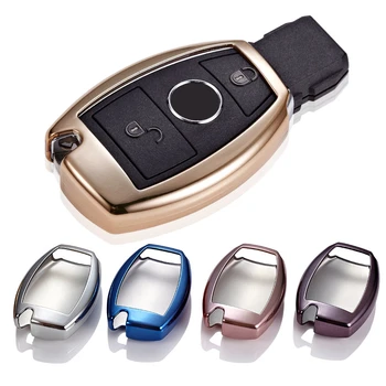 

key case cover Key case protective shell holder For Mercedes Benz W204 W205 W212 C E S GLA TPU Key Cover Case