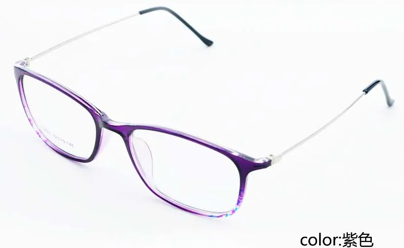 Предписанные оправы очков мужские и женские очки компьютерные очки очках очки Оптические анти ratiation очки против лучей компьютера MD001 - Цвет оправы: purple