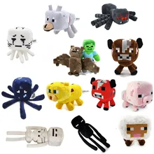 Minecraft font b Plush b font font b Toys b font 13 Styles Soft Stuffed Animal