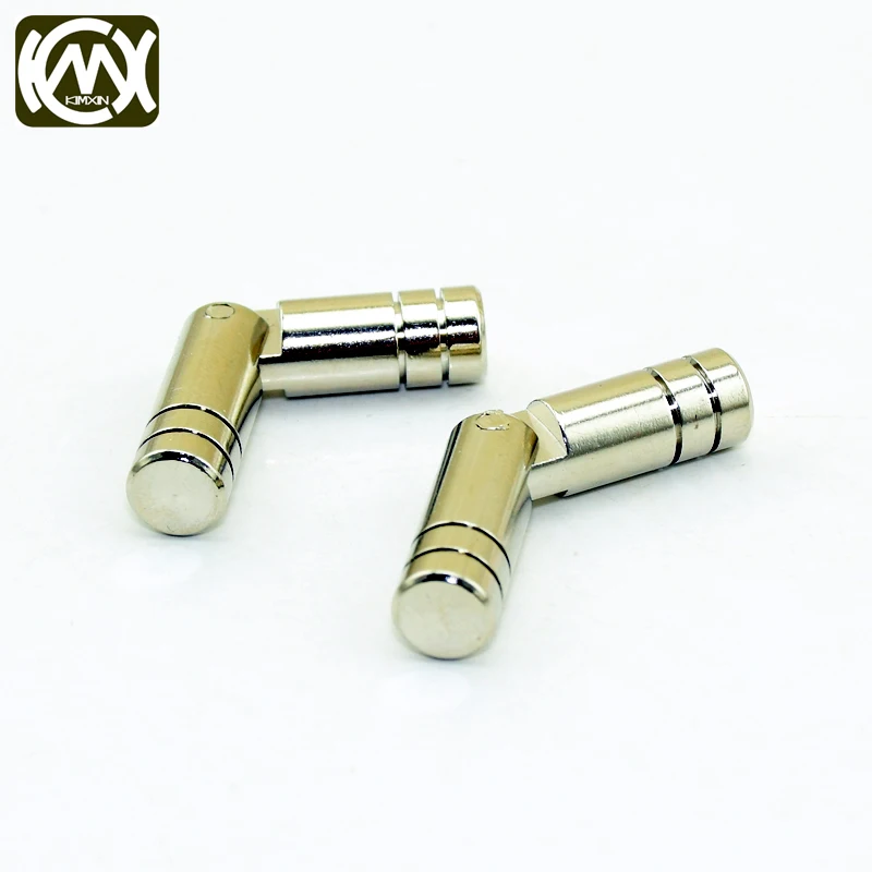 

8pc CH7*37mm Customize style hidden cylindricity hinge Jewelry collection pen box Cylinder hinges Wooden box hardware kmx-248