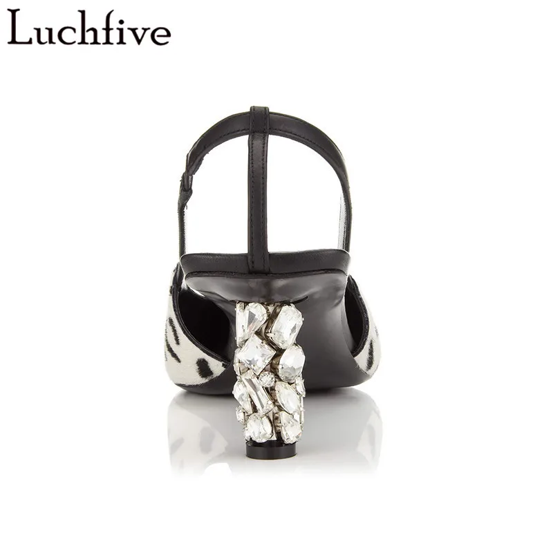 Horsehair-Crystal-High-Heeled-Women-Pumps-Colorful-Jewel-Square-Toe-Slingbacks-Genuine-Leather-Black-White-Slip (4)