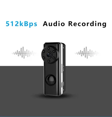 Мини камера HD 1080P портативная Скрытая няни видеорегистратор встроенный