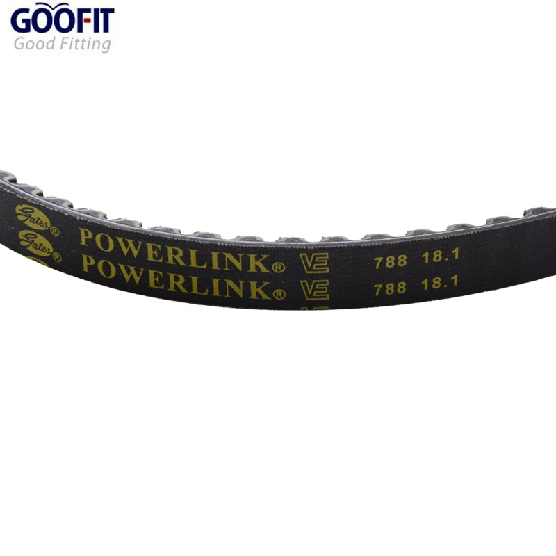 GOOFIT ворота 788*18 1*30 ПРИВОДНОЙ РЕМЕНЬ для GY6 150cc Yamaha Jog 50 Axis Baotian BT49QT 12 ATV Go Kart скутер K076