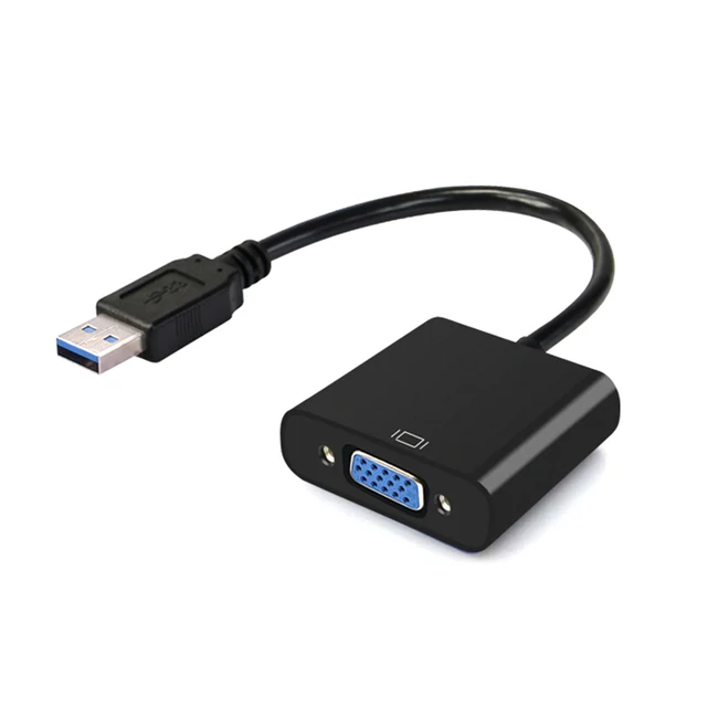 Modest New USB 3.0 to VGA Multi-Display Adapter Cable Converter External Video Graphic Card