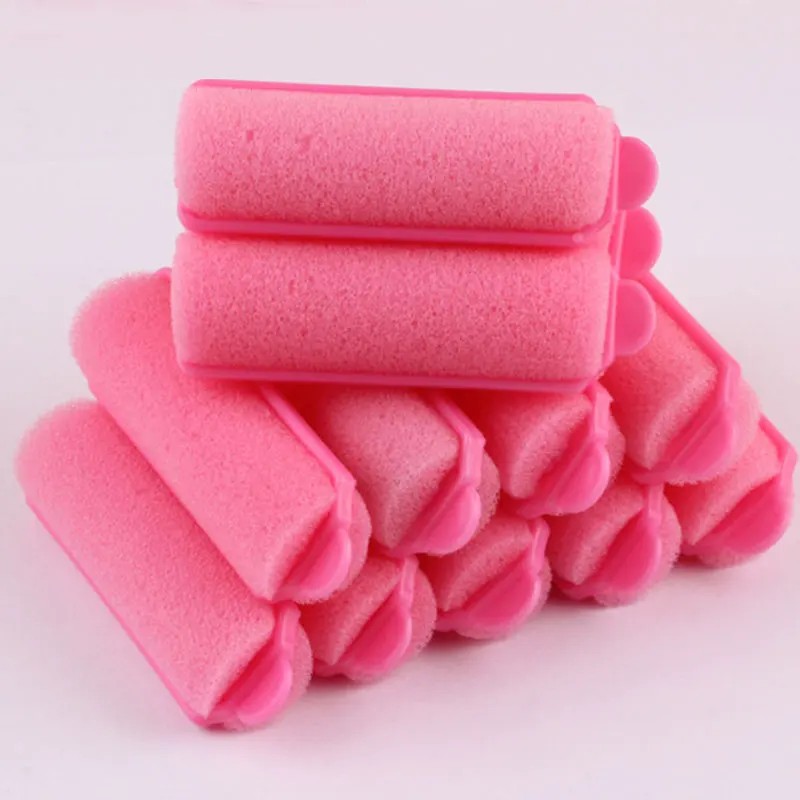 Fashion Perfect 12PCS Vintage Sponge Foam Hair Styling Rollers Curlers