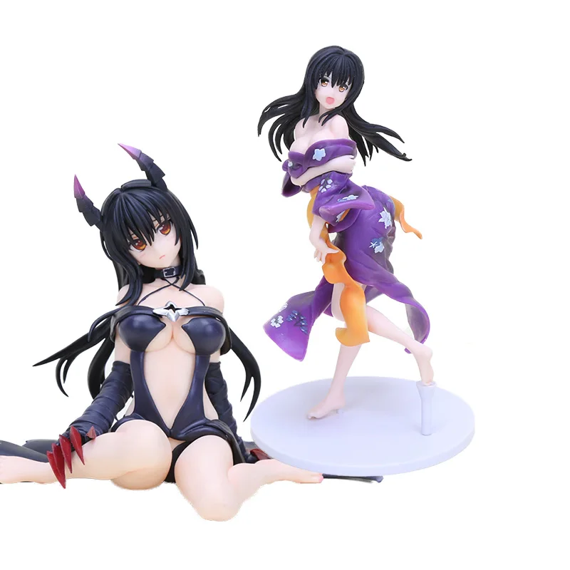

Anime To Love Ru Kotegawa Yui Yukata & Yui Darkness Ver. 1/8 Scale hot Girl PVC Figure Collectible Model Toy For Christmas gift