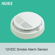 1 шт. Потолочный детектор дыма DC12V сеть к сигнализации системы пожарной сигнализации сенсор NC без сигнала опции