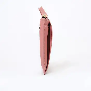 

2019 new large capacity creative multi-function ladies coin purse travel portable Korean version of the solid color ladies clutc