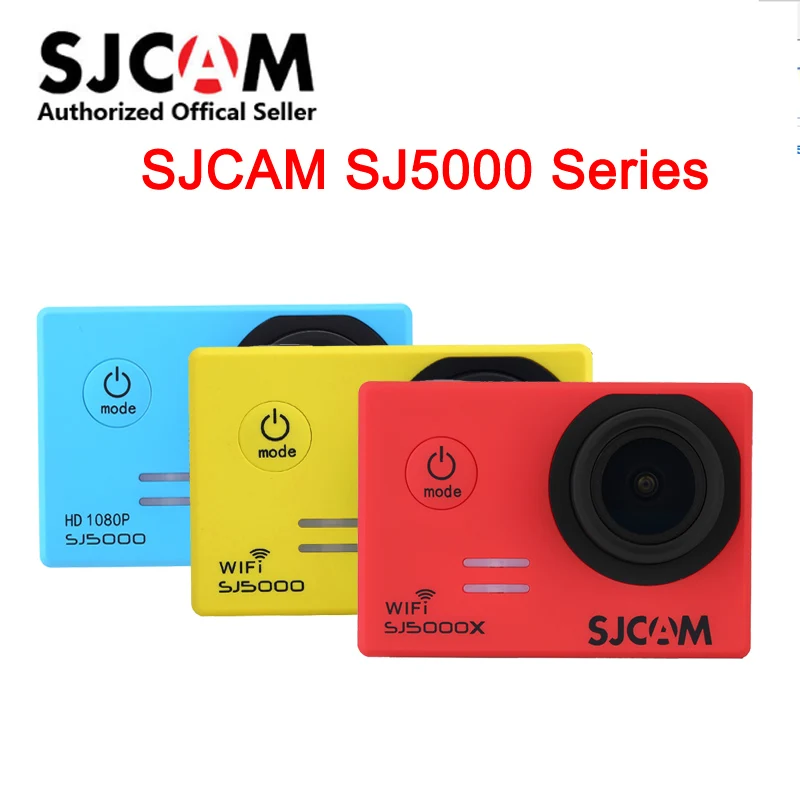 

Original SJCAM SJ5000 Series SJ5000X Elite & SJ5000 WIFI & SJ5000 2.0' TFT LCD Action Helmet Sports DV Camera Waterproof Camera