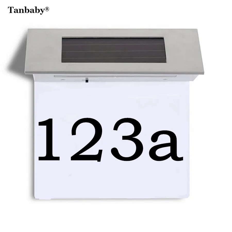 solar panel door light