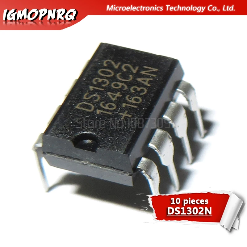 

10pcs DS1302N DS1302 DIP Trickle Charge Timekeeping Chip new original