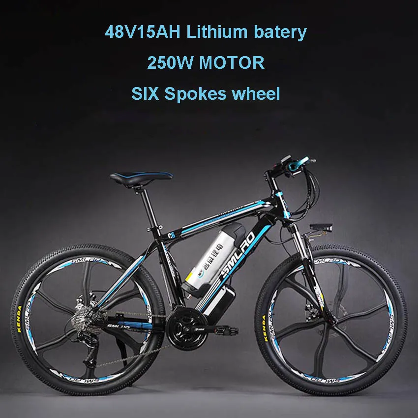 26 дюймов Электрический горный велосипед 48 В литиевая батарея 500 Вт Мотор умный ЖК-дисплей вспомогательный велосипед pas ebike алюминиевый горный велосипед 50 км Диапазон