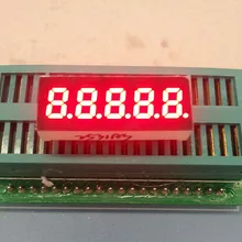 Общий катод/общий анод 0,23 дюймов цифровая трубка 5 бит Цифровой светодиодный дисплей 0,23 дюймов красная цифровая трубка