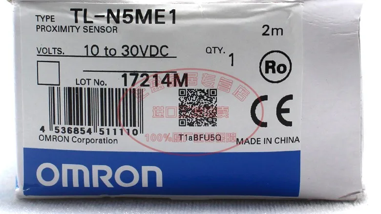 

Original authentic Omron (Shanghai) OMRON proximity switch TL-N5ME1 TLN5ME1 three-line NPN