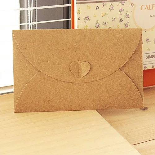  QSHOIC 50pcs/set Envelopes for Invitations Weeding Envelope 17.5*11cm(1inch=2.54cm) Paper Envelopes